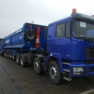 China 30cbm 45cbm 3 Axles 4 Axles U-Shape Dump Truck Trailers /Tipper Semi Trailer